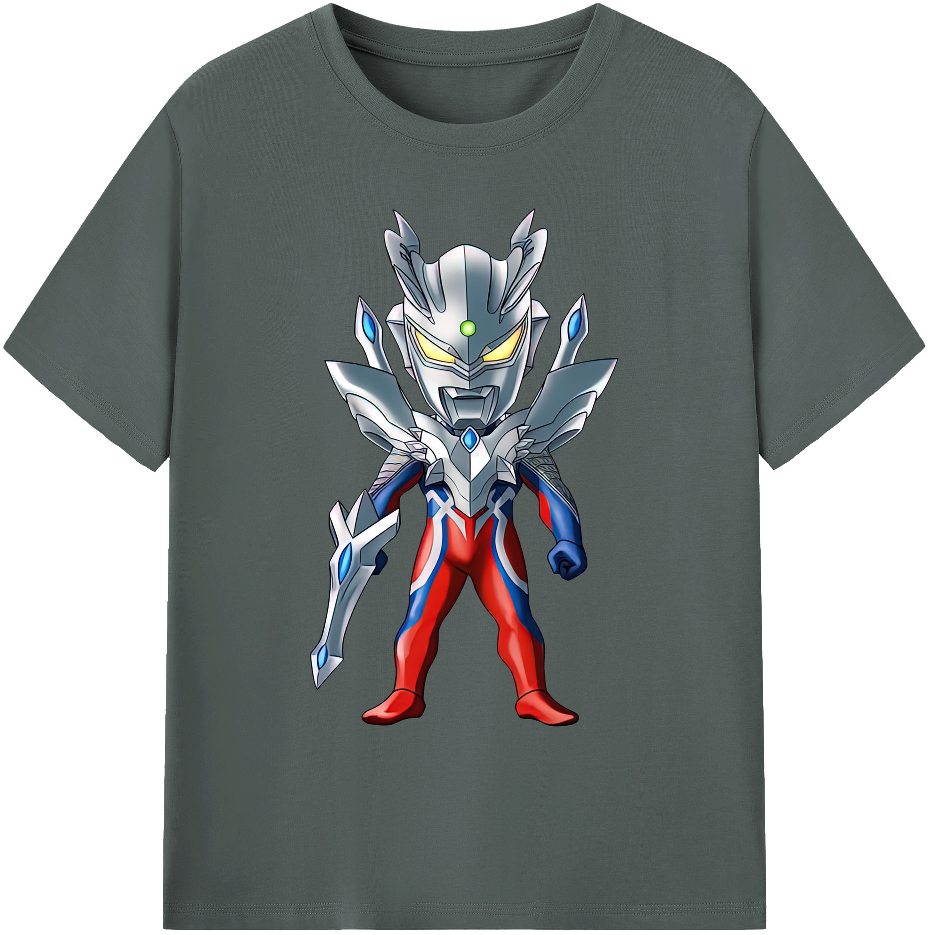 （画像用） ウルトラマン Ultraman 綿100％ メンズ半袖Tシャツ｜肌触りやわらか＆通気性